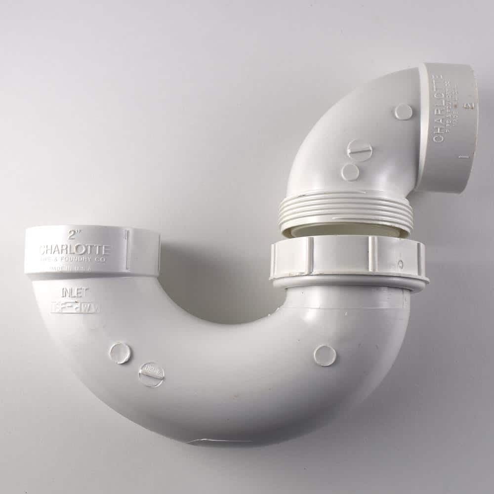 P-trap, 2 inch PVC